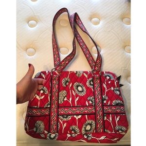 Red Vera Bradley Shoulder Bag